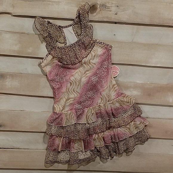 Lipstick Boutique Dresses Lipstick Dress Sz 7 Animal Print Pink